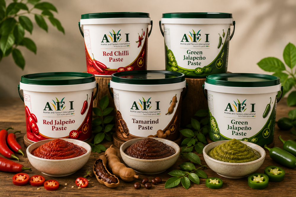 AFI culinary paste range