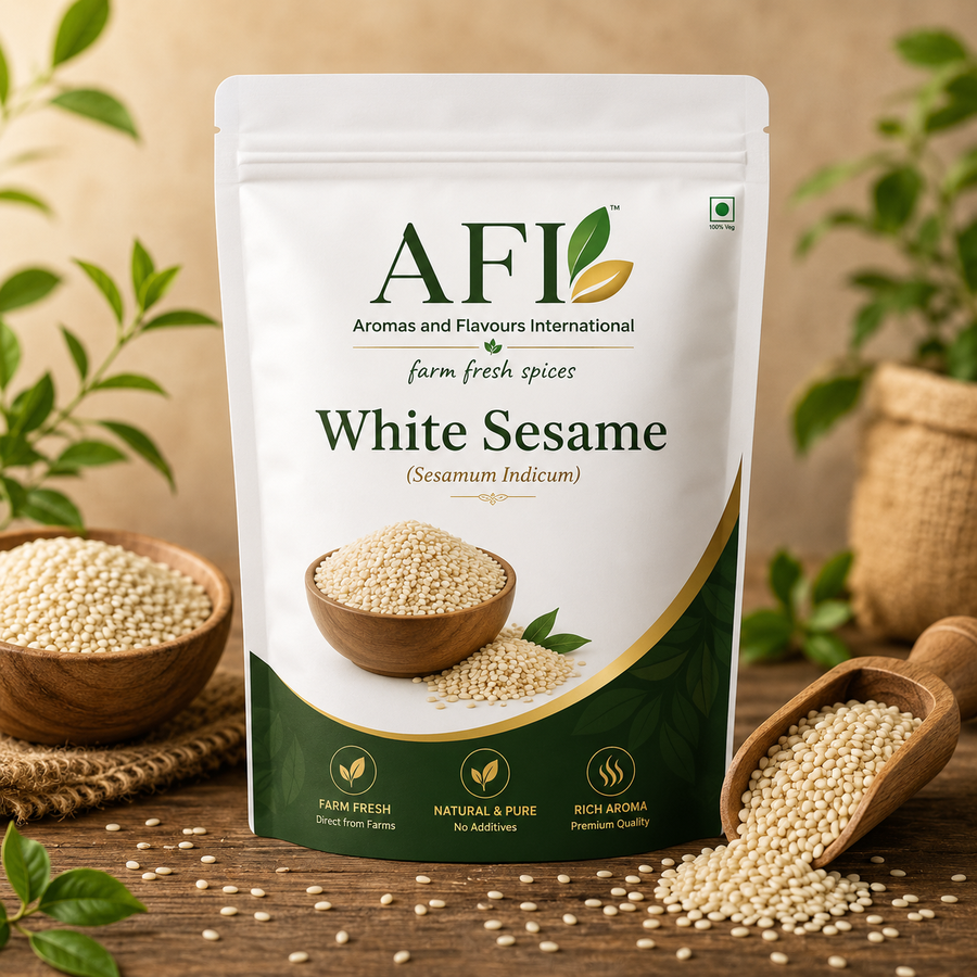 AFI White Sesame, Sesamum Indicum