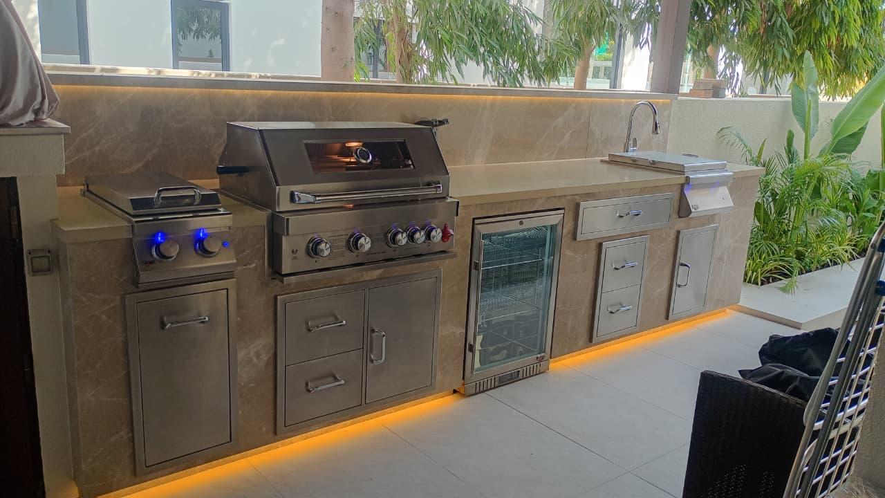 Outdoor Kitchen Setup