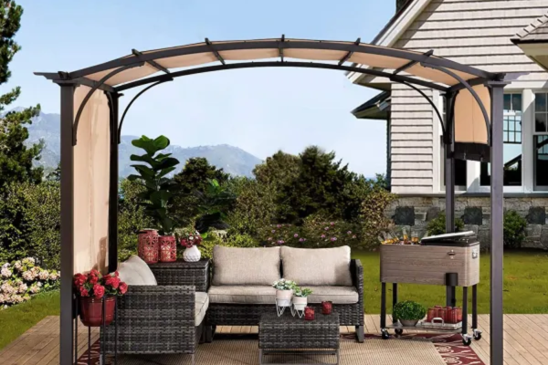 Attached Pergola