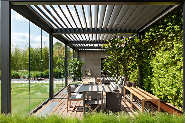 Louvered Pergola