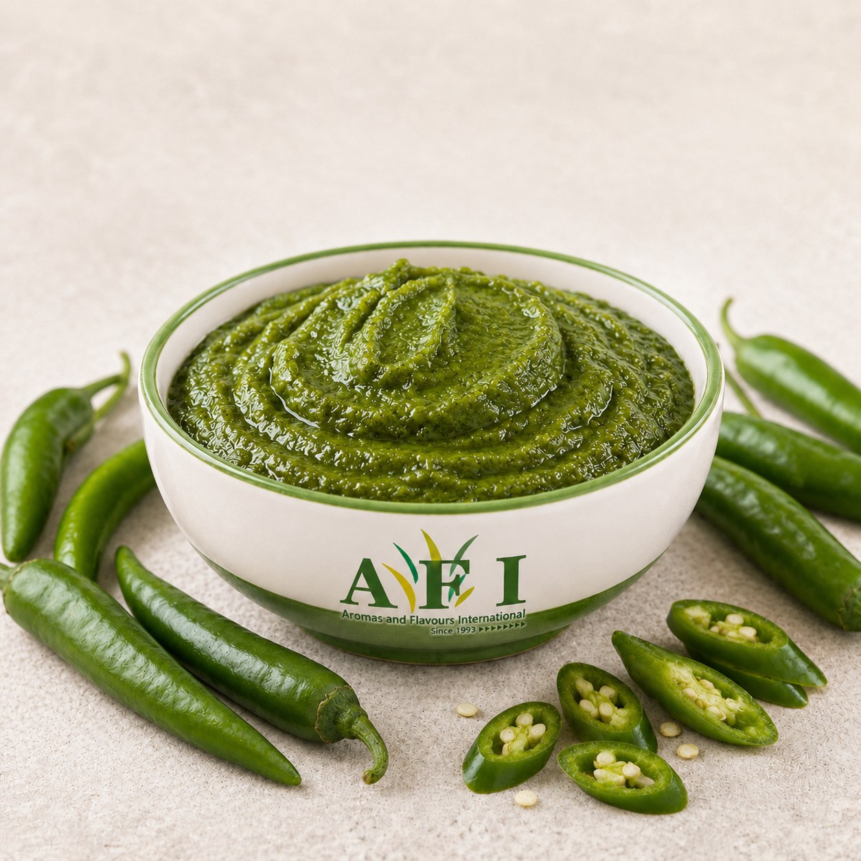 Green Chilli Paste — green chilli paste for pickle producers India