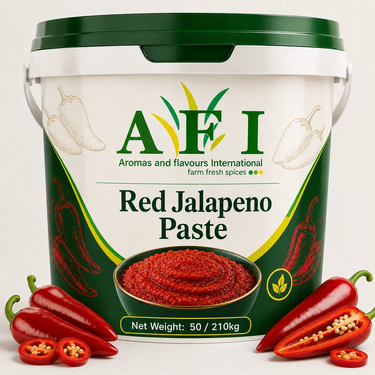 Red Jalapeño Paste — private label red jalapeno paste India OEM