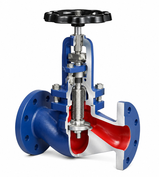 ARI Thermic Fluid Bellow Seal Globe Valve