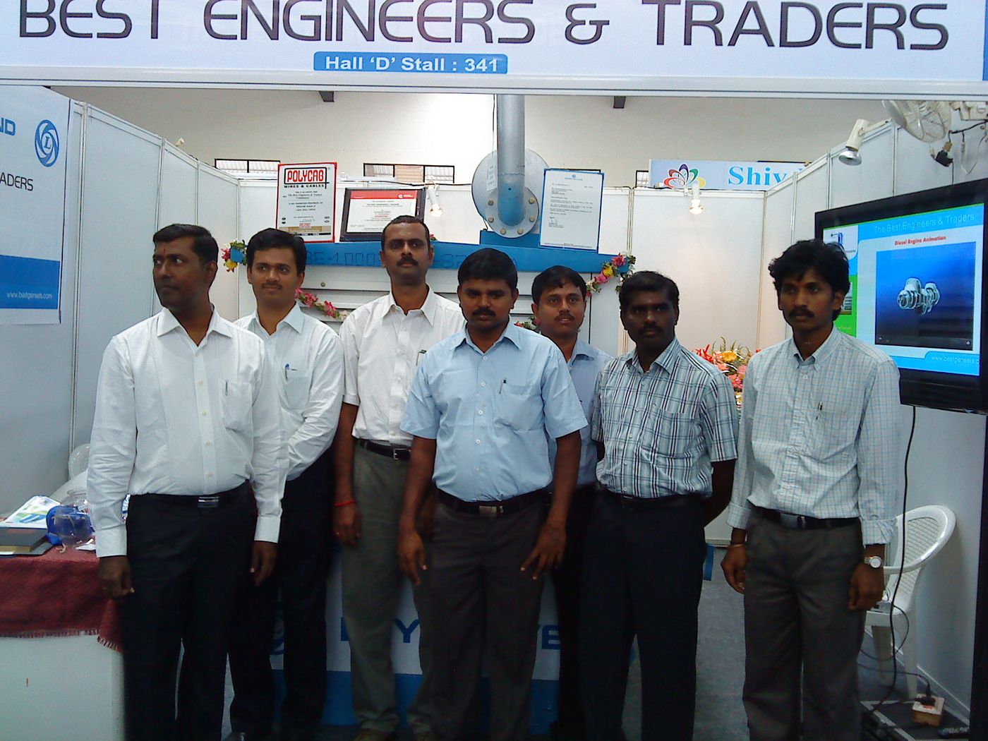 Exhibition stall, Hall 'D', Stall 341