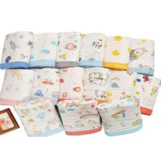 100 % Cotton 6 Layer Muslin Blanket / Swaddle Wrap For Babies (PACK OF 1)