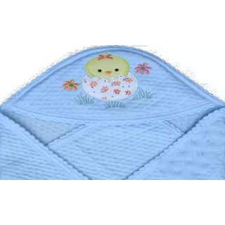 100 % Cotton Hooded Jaquard Inside Wadding Double Layer Towel (PACK OF 1)