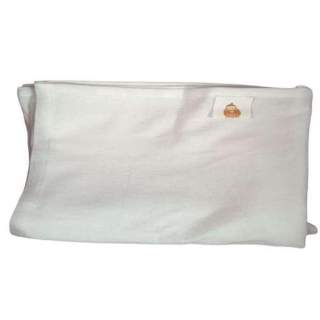100 % Cotton Saddle Or Wrap For New Born, Herbally Bleached Baptism Towel (PACK OF 1)