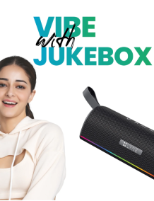 LYNE JukeBox 9 14W  Bluetooth Speaker with 10 Hours Music Time, IPX5 Water Resistance &amp; TWS Function