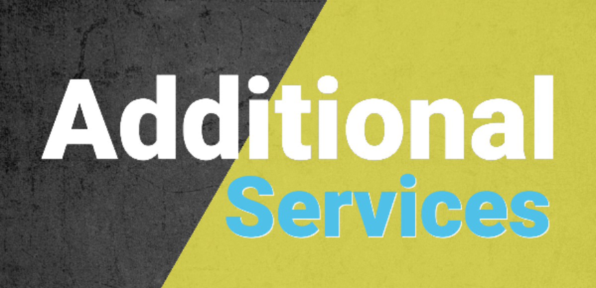 Additional Services Image