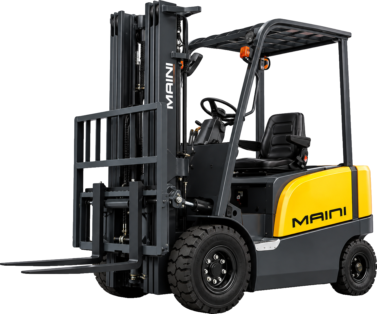 MAINI Electric Forklift: Unique Air Solutions, Authorised MAINI Distributor Tirupur