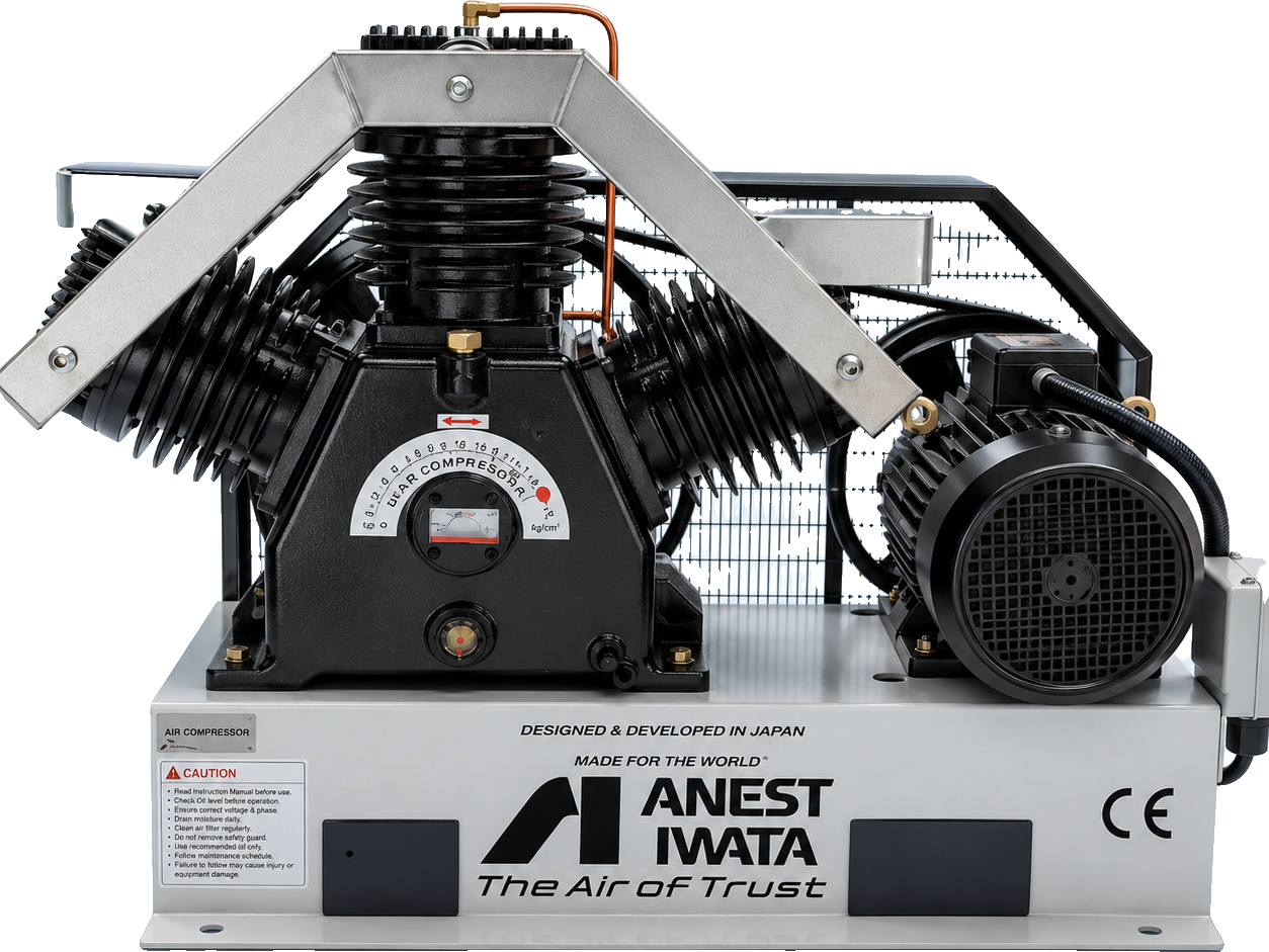 Reciprocating Vacuum Pump 2HP-10HP ANEST IWATA